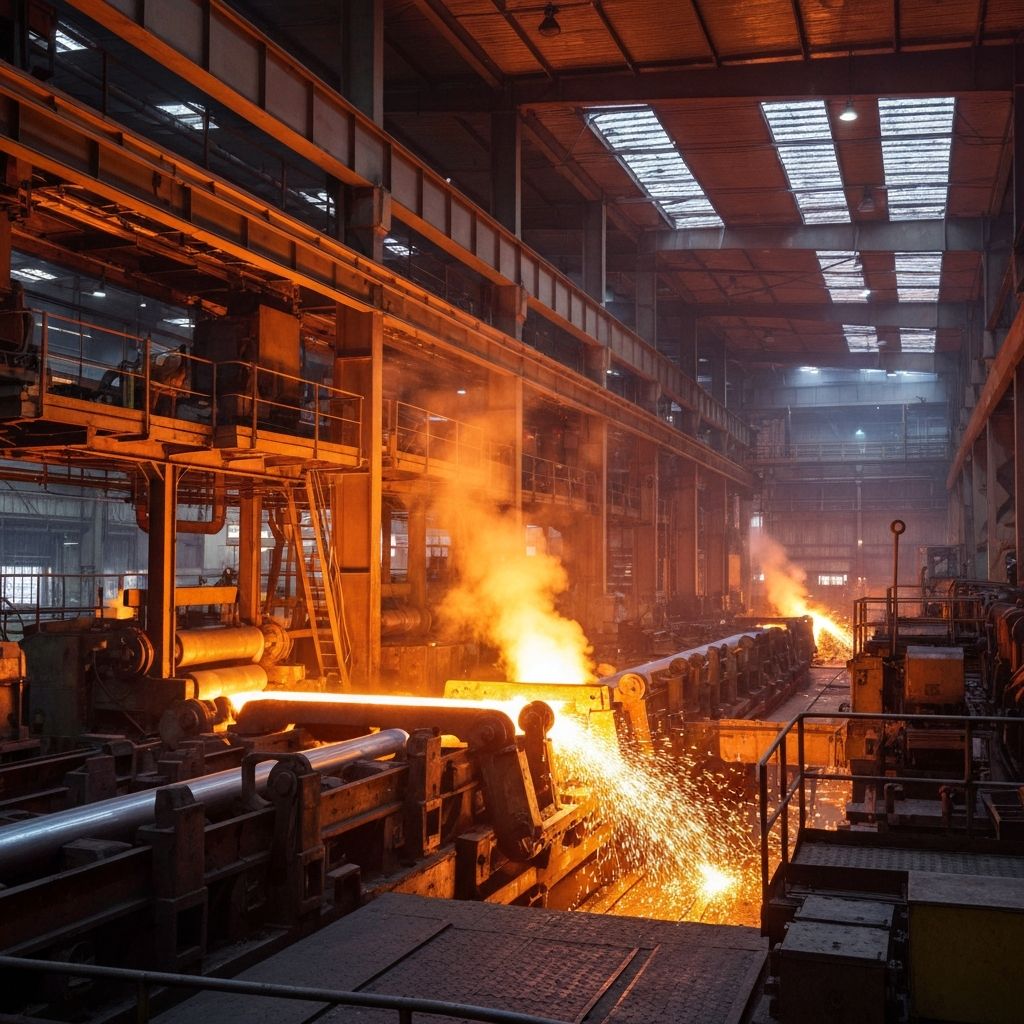 Steel Rolling Mill – Al-Shahbaa