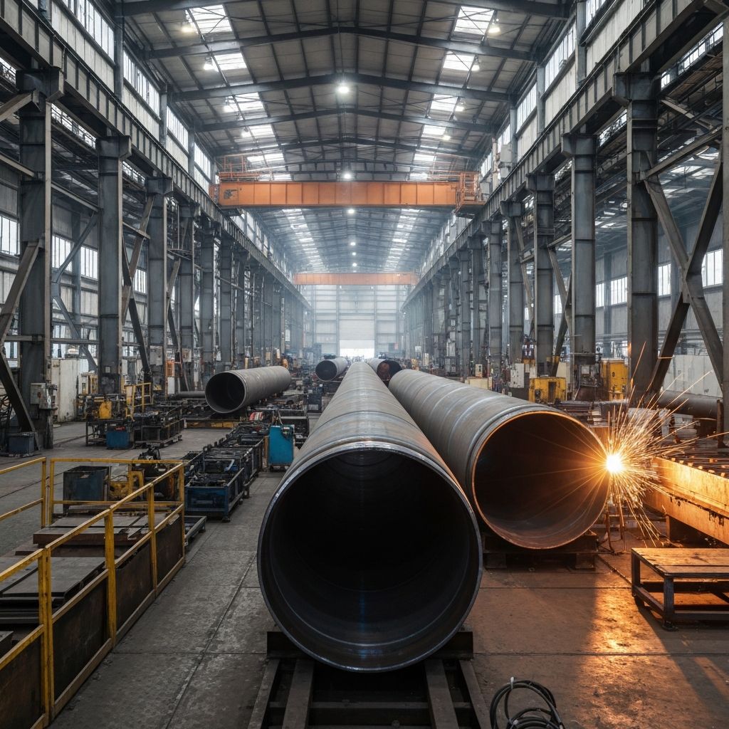 Welded Pipes and Profiles Manufacturing Plant